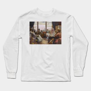 Five O'Clock Tea by Julius LeBlanc Stewart Long Sleeve T-Shirt